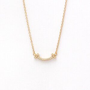 TIFFANY & CO. 18k Rose Gold Diamond Necklace